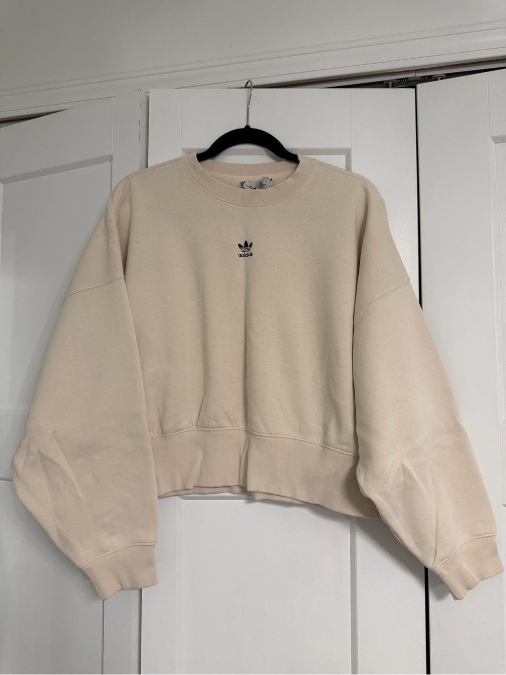 adidas Originals Adicolor sweatshirt in white